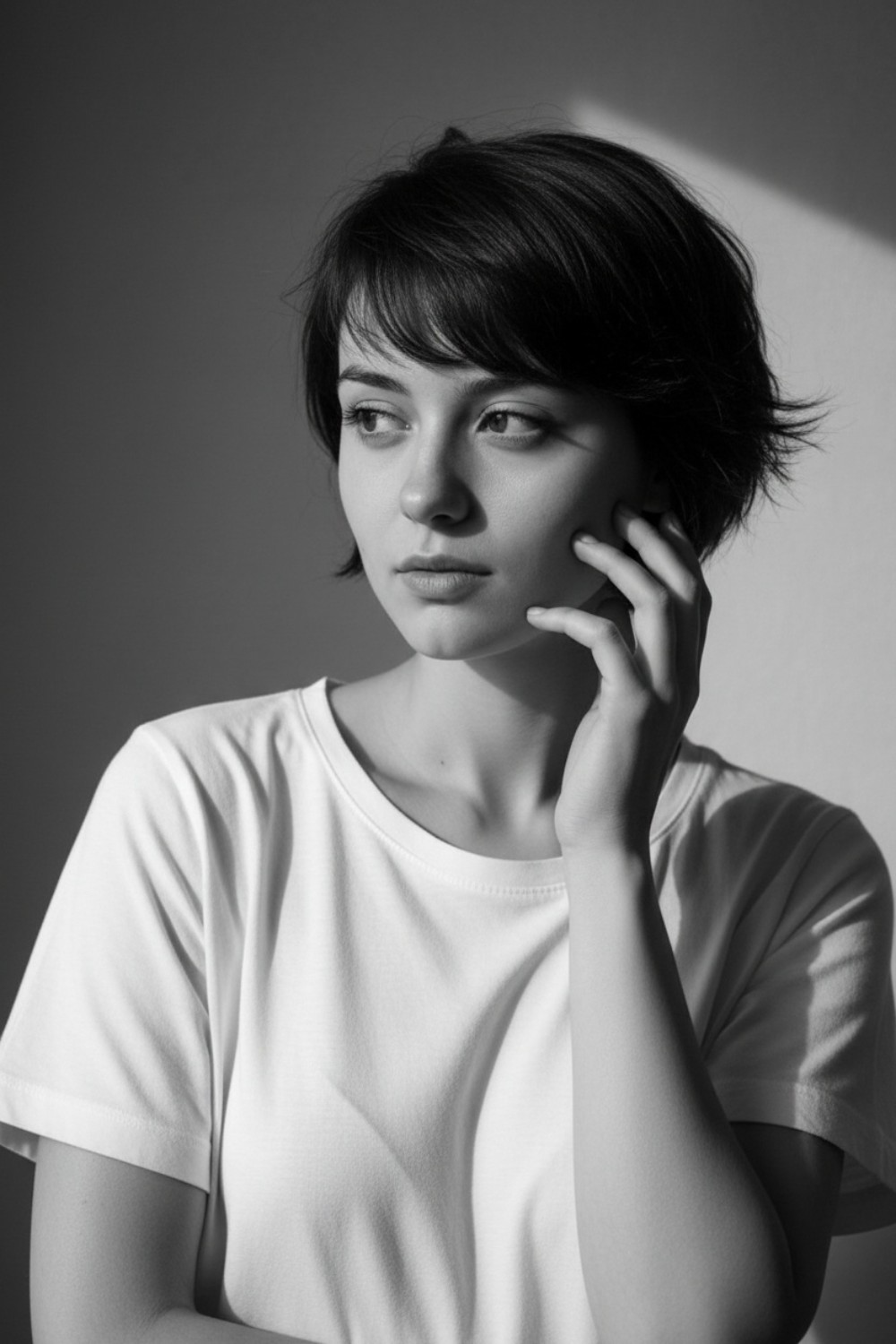 Black And White Portrait generator